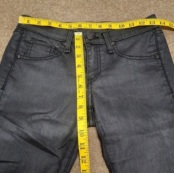 rag & bone (Size 26) Lace Up Jean Black - Picture 7 of 8